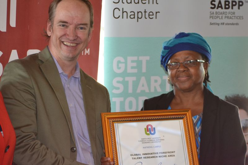 GIFT Award: Prof M. Moekoena from ADC for Excellence in Talent Development