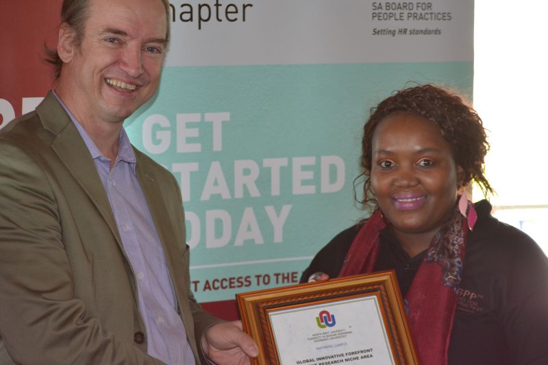 GIFT Award: Ms Deborah Mokgojwa, Excellence in contributing to the field of Human Resource Management