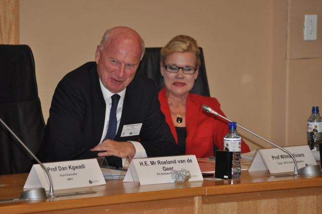 H.E. Mr. Roeland van de Geer (Head of the EU Delegation to the Republic of South Africa - 2014)