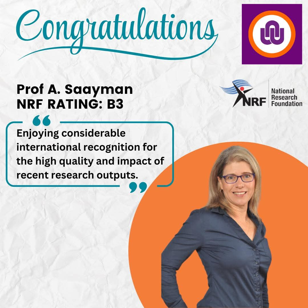 prof saayman nrf