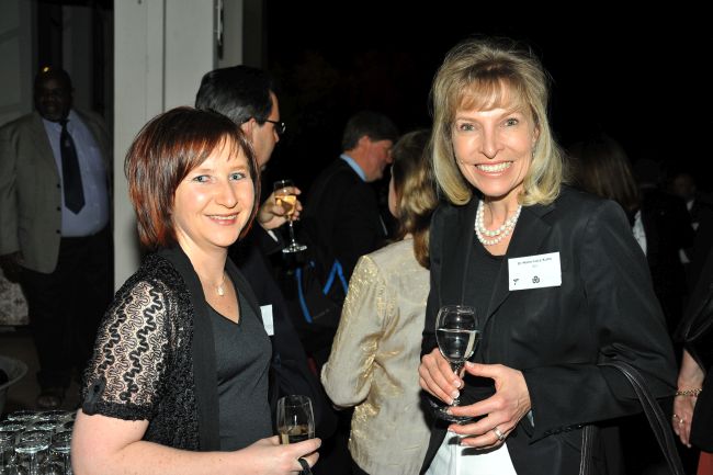 Dr Sonja Grater with Dr Marie Luce-Kuhn.