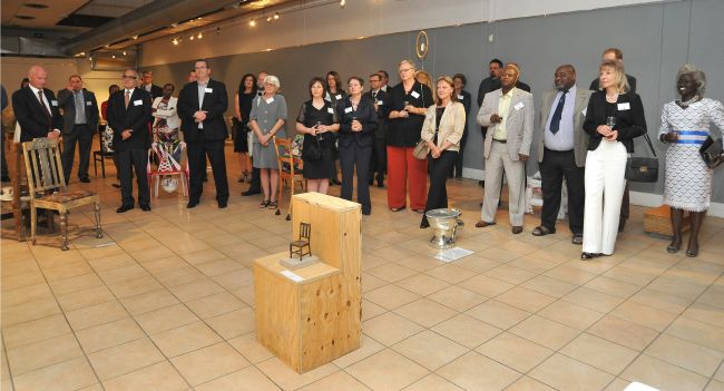 The welcome reception was intended by approximately 80 guests ranging from EU ambassadors, SA provincial government and various other trade related organisations within South Africa
