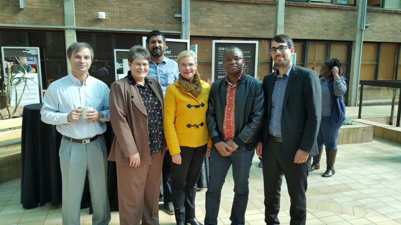 Mr Christophe Degain, Ms Elizabeth van Renen, Prof Robin Sannasee, Prof Wilma Viviers, Mr Komi Tsowou and Dr Victor Kummritz